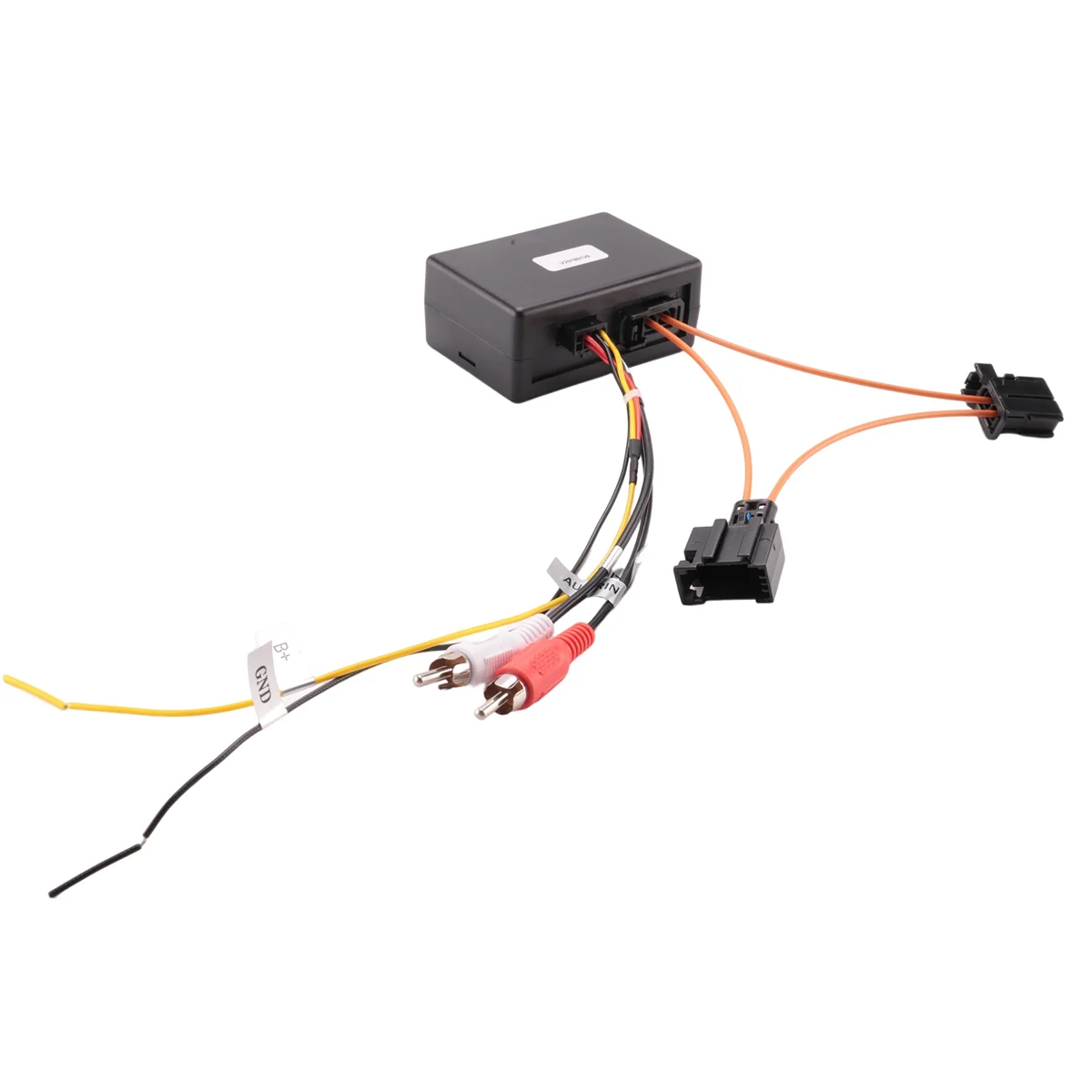 

for A6 A7 A8 Q7 05-09 AUX Car Optical Fiber Decoder Box Amplifier Adapter