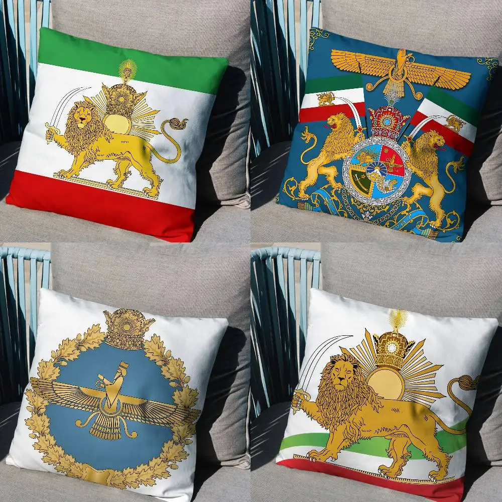 Great Iran is invincible Pillow Case Sofa Living Room Bedroom Headboard Backrest Cushion Square Cushion Nap Time