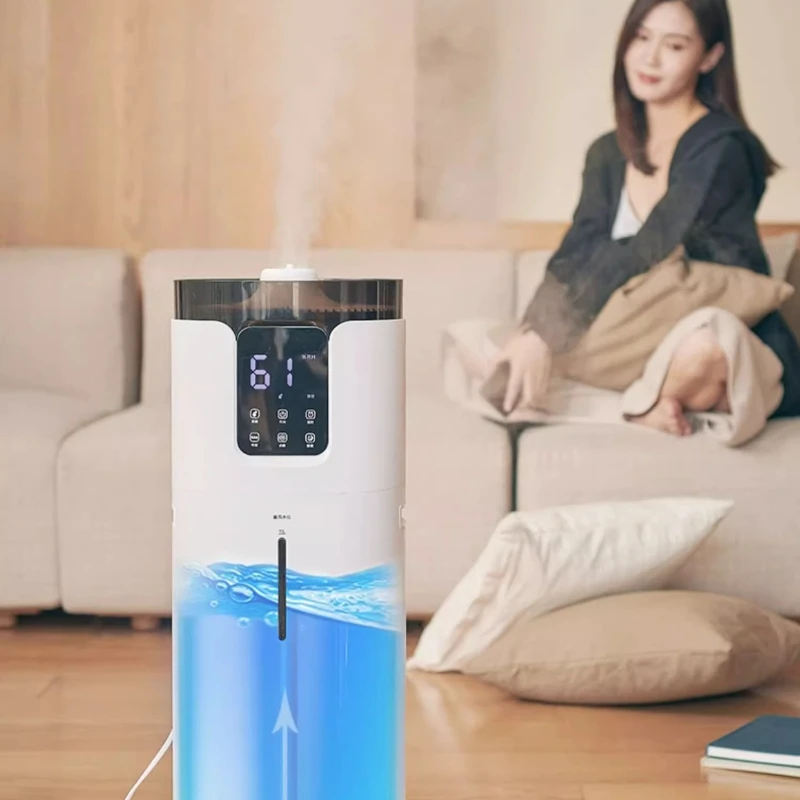 Увлажнитель воздуха для дома, спальни, большой туман, тип увлажнителя, стерилизация, очистка воздуха, увлажнитель воздуха для беременных женщин и детей