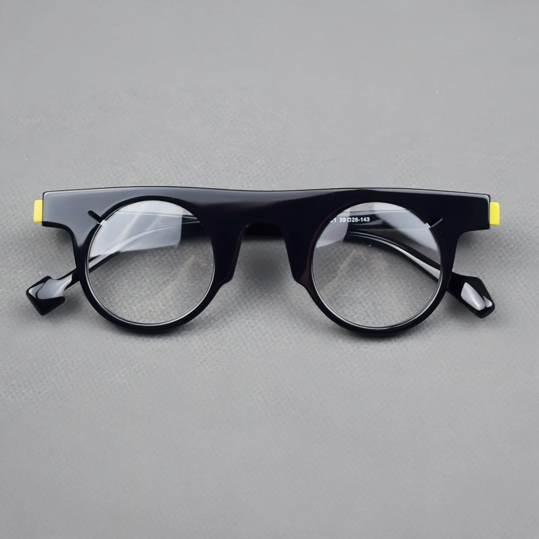 

Acetate Optical Glasses Frames Women Men Vintage Universal Prescription Spectacles Frame Trend Transparent Eyewear
