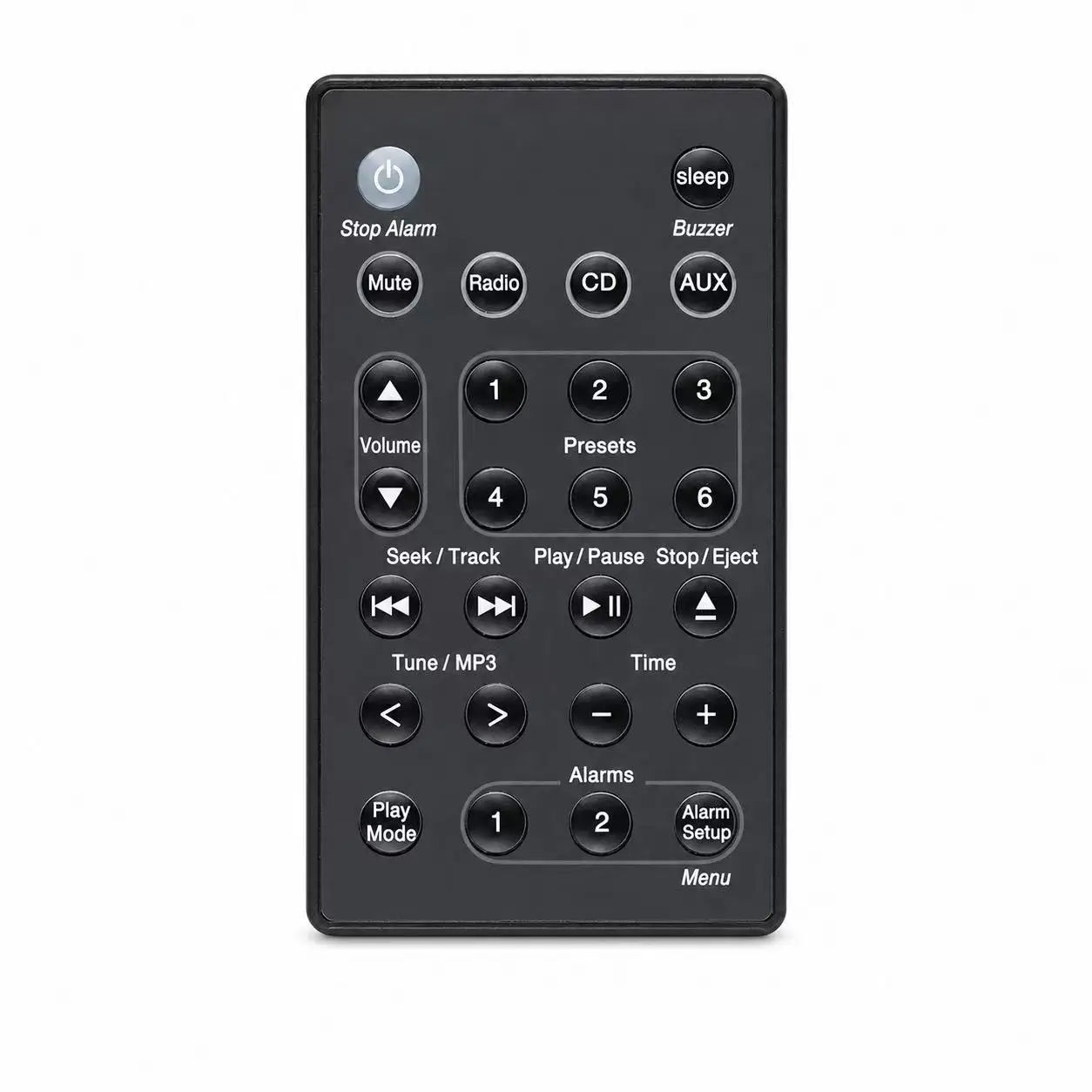 Replacement Remote Control AM-Black Compatible With BOSE Wave CD Audio System 1/2/3/4 Gen Fit AWRCC1 AWRCC2 AWRCC3 AWRCC4 Spare