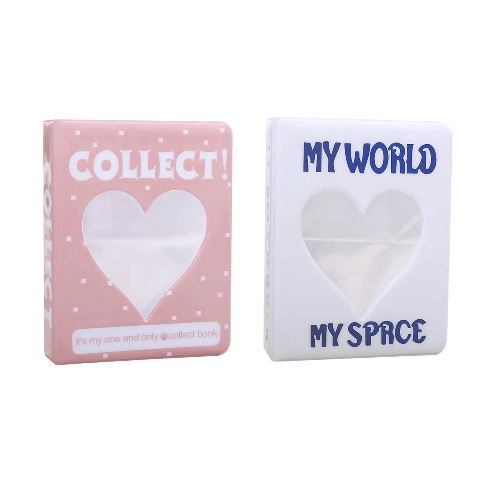 3 inch Photocard Holder Mini Album Cute for Business Card Girl Train Ticket