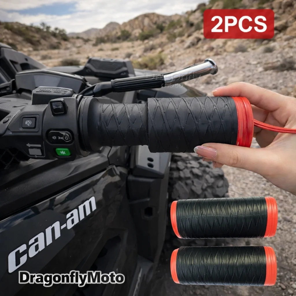 

Motorcycle Silicone Handlebar Cover For Can Am Outlander 1000 Ryker 900 Renegade 800 Canam Maverick X3 Spyder Self Shrinking