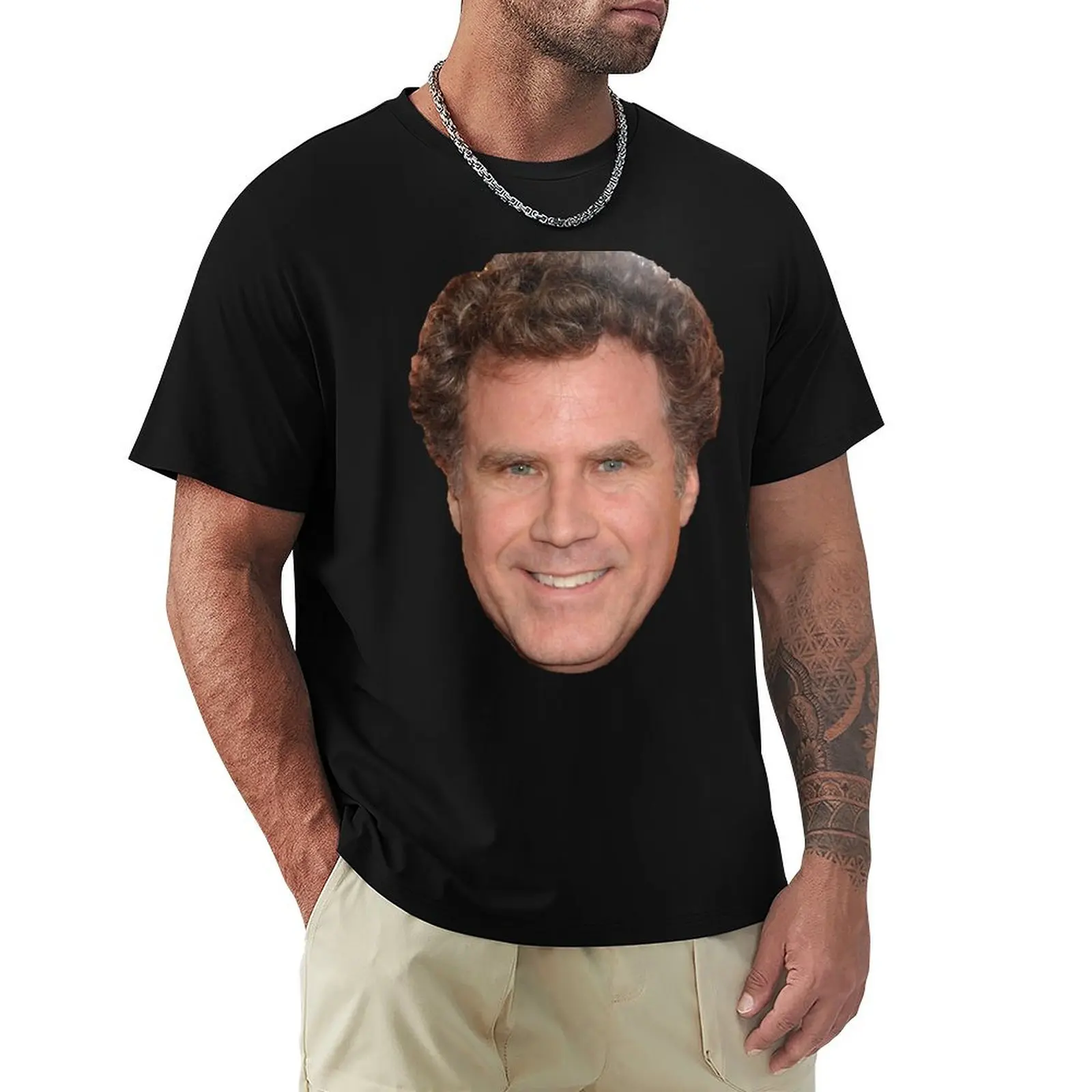 Will Ferrell T-Shirt Plus Size Short Sleeve T-Shirt