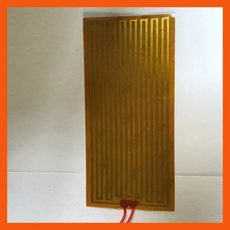 50*25mm 12V 7W Polyimide heating film electric heating PI silicone heater flexible oil pan heat bed printer Industrial Heater