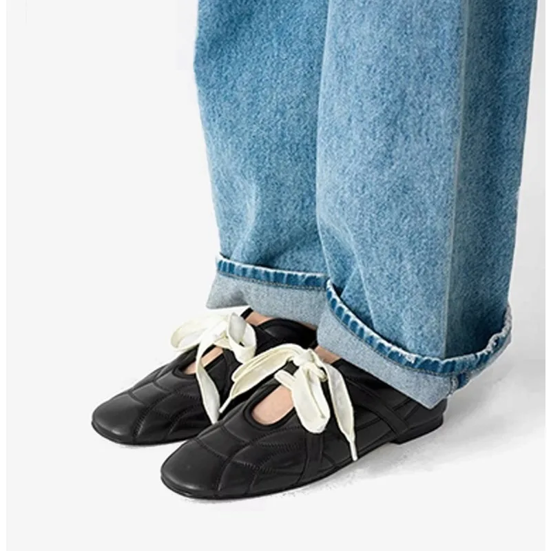 

French Retro Hollow-strapped Ballet Shoes for Women, 2026 New Style, Fashionable, Comfortable, Casual and Sporty Women's Shoes