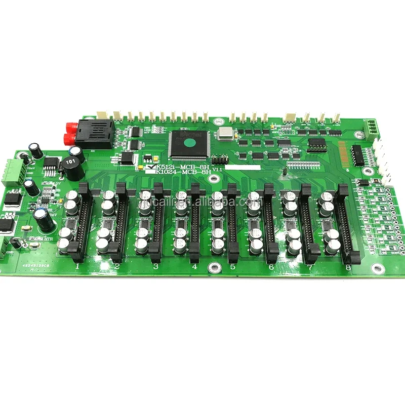 Jucaili Printer Board For UMC Konica 512i Printhead Carriage Board For Myjet Yaselan Allwin Inkjet Solvent Printer Head Board