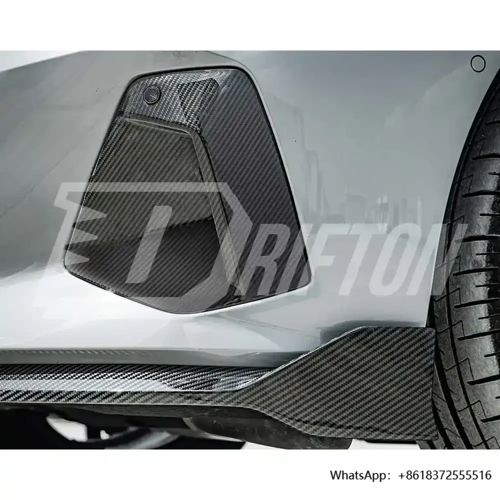 

X For New 5 Series G60 Dry Carbon Fiber Front Bumper Side Air Vents