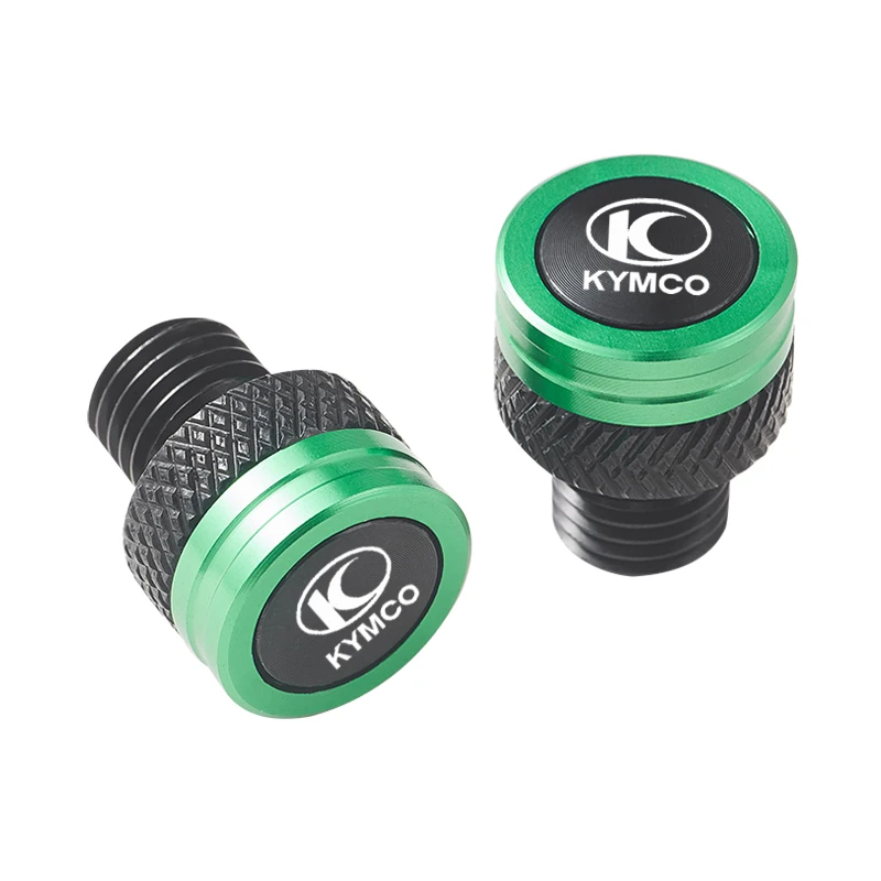 Motorcycle M10*1.25 Aluminum Screws Bolts Mirror Hole Plugs Cap For KYMCO Xciting 250 300 400 AK550 CT250 CT300 S400 DOWNTOWN view 6