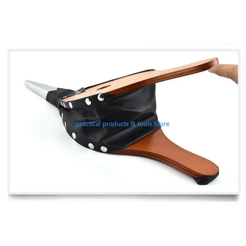 

77JB Manual Blower BBQ Fan Wooden Air Blower Barbecue Fireplace Campfire Coal Blower