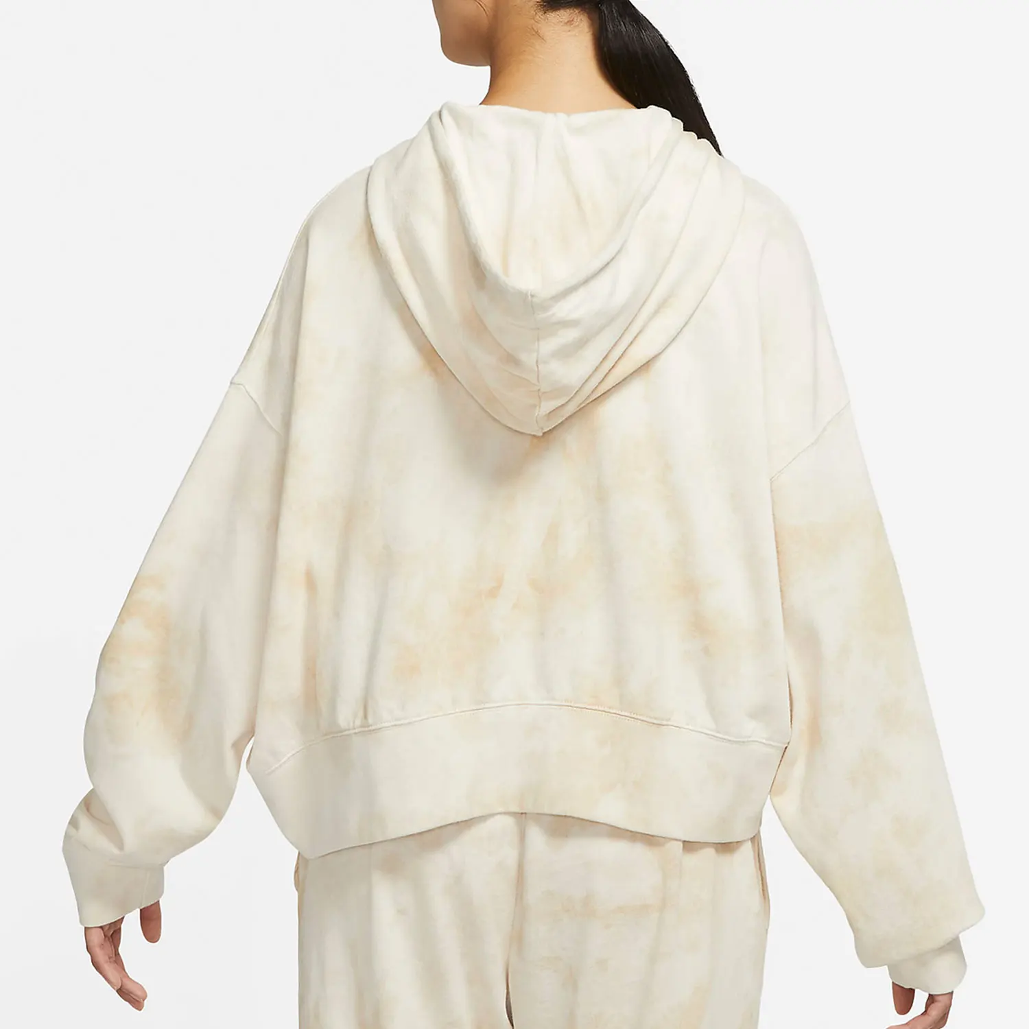 Nike genuine SPORTSWEAR women's knitted tie dye hooded sweatshirt DM6717-126