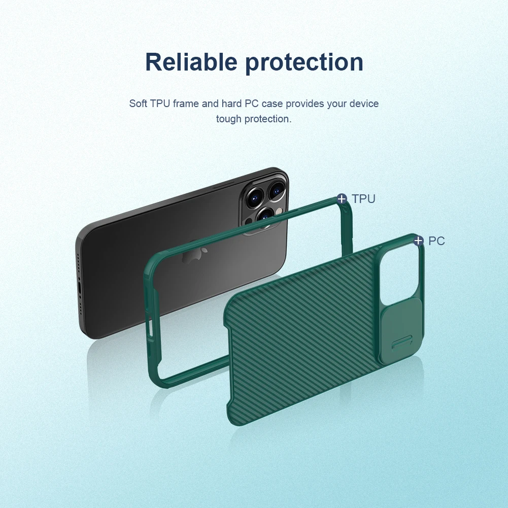 for iPhone 13 Pro Max Case/13 Pro/13 Nillkin CamShield Pro Case Phone case protective case shell TPU+PC