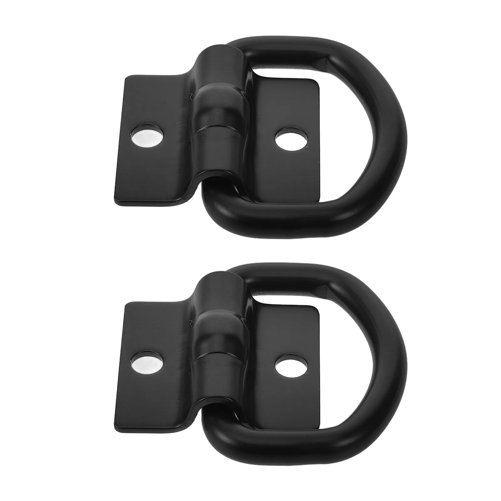 

2 шт. усиленных крюков-кольцев для крепления грузов на грузовиках, металлические кольцевые фиксаторы для прицепов, прочные крепления для кузова автомобиля