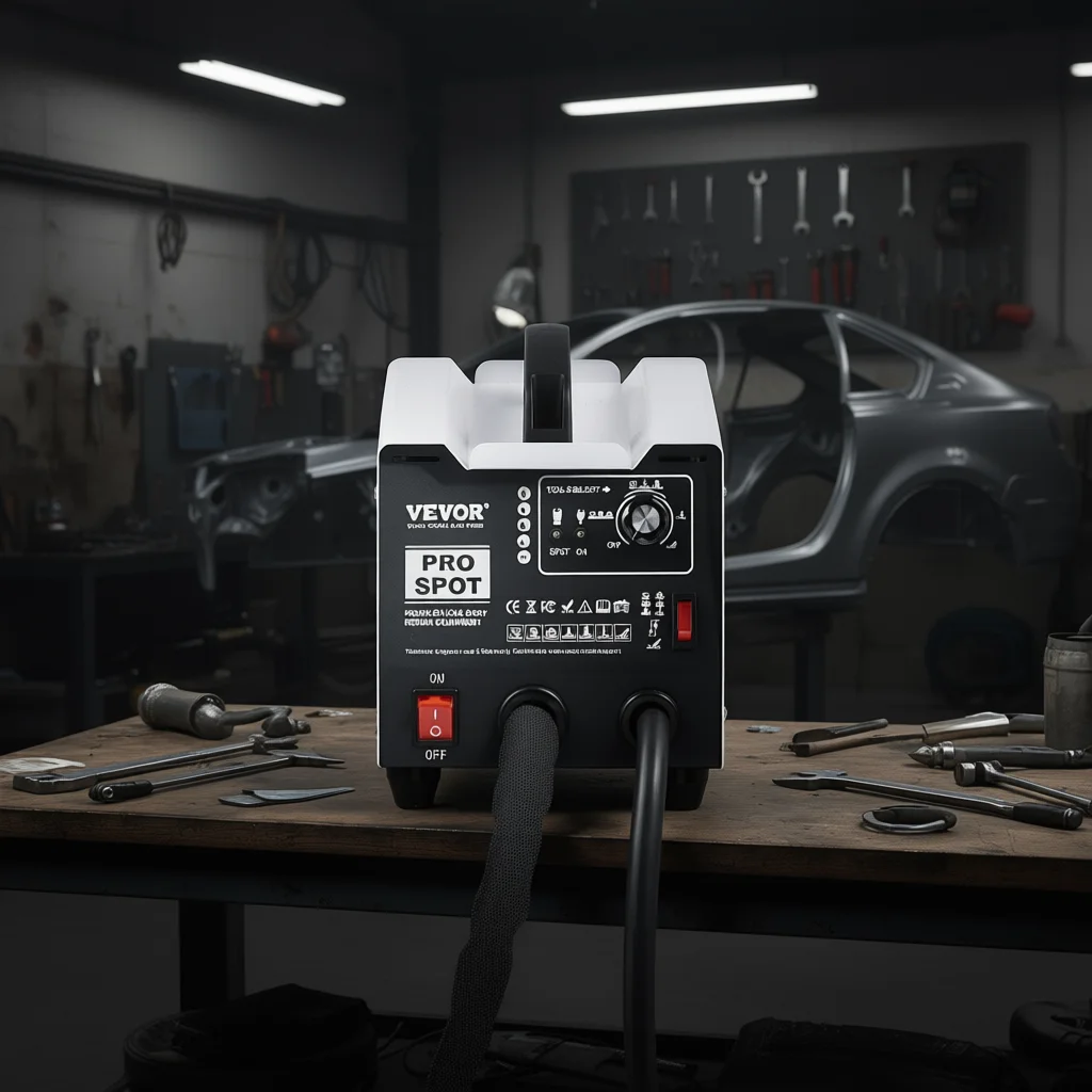Pro Spot Welder 220V AC Metal Body Repair Machine With Puller Tool For Auto Dent Fix