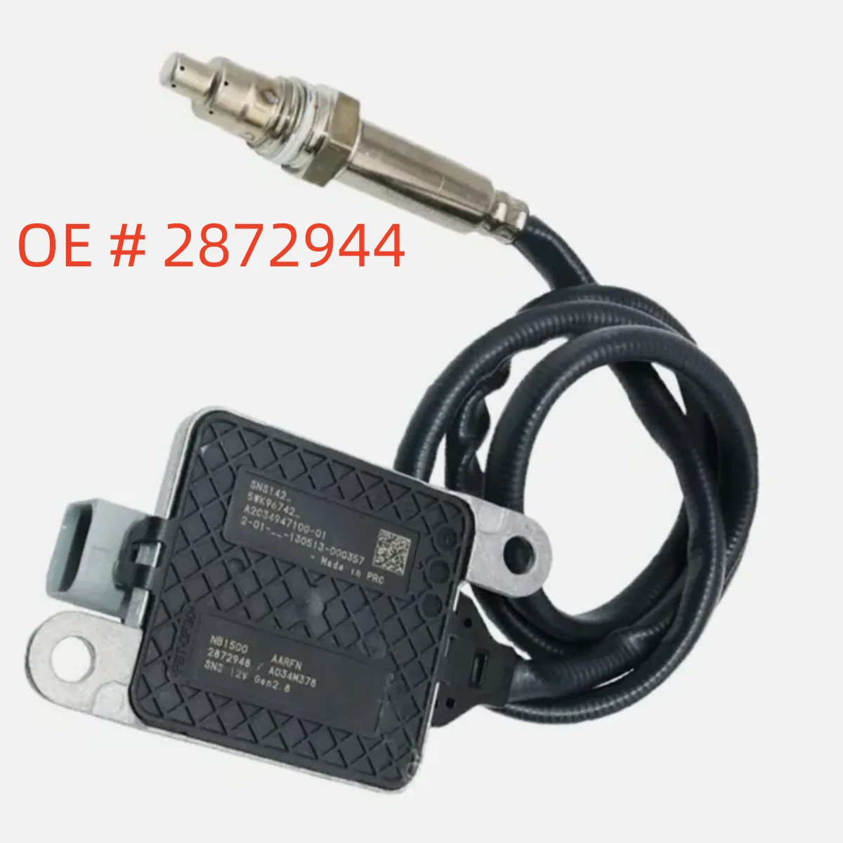 

High quality New 12V 2872944 NOx Sensor Nitrogen Oxygen NOx Sensor For Cummins