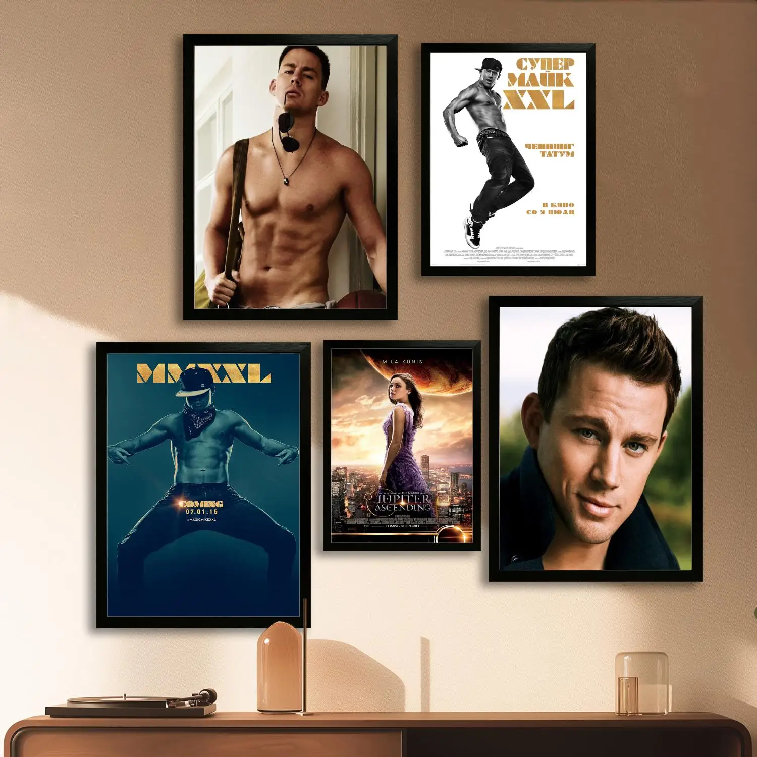 Channing Tatum Canvas Art Poster, Wall Art, Picture Print, Modern Family, Bedroom Decor, Posters,Decorative painting