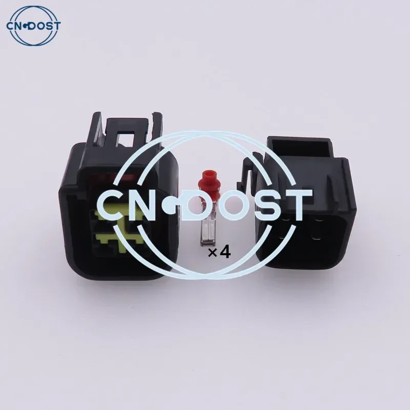 Комплект из 4-контактных автомобильных разъемов для печатных плат (AC-разъем) для электрических вилок Furukawa FWY-C-4F-B 12444-5504-2