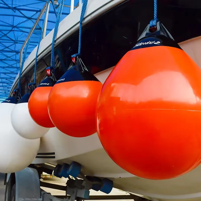 Genuine Marine PVC Round a Series Boat Fenders Marine PVC Inflatable Balls Fender for Ship