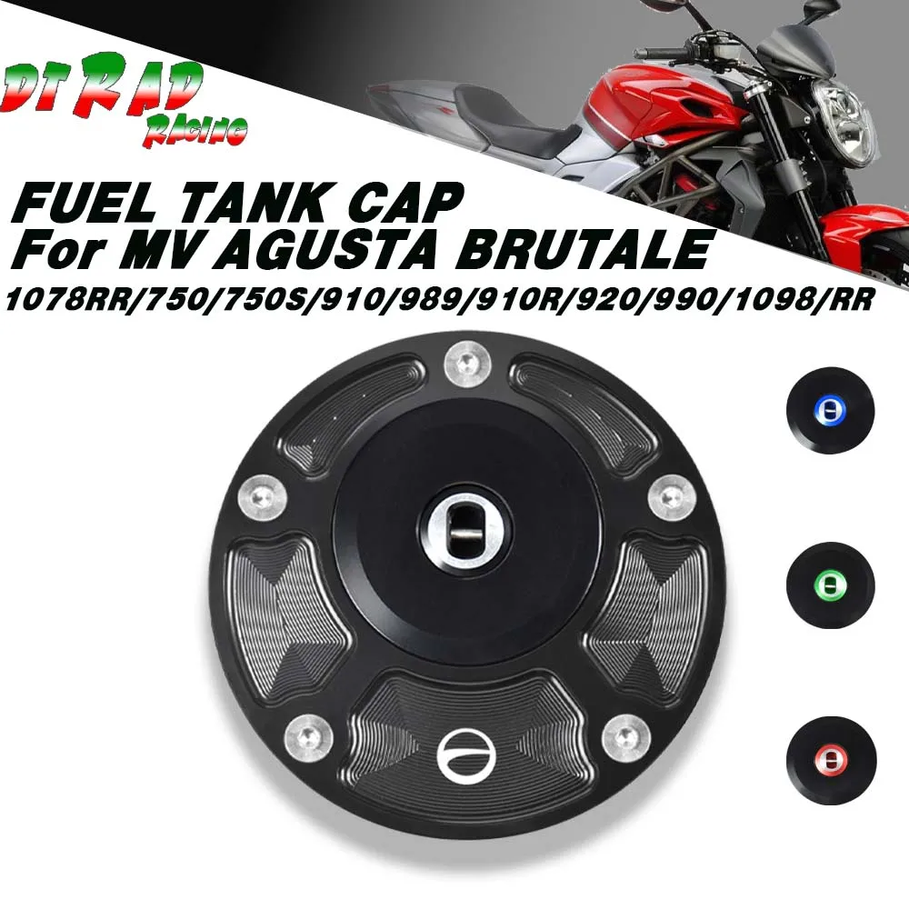 

Motorcycle Fuel Hatch Cover For MV AGUSTA BRUTALE 1078 RR/ 920/990/750/750S/910/989/910R/1098/RR Gas Cap Equipment And Parts