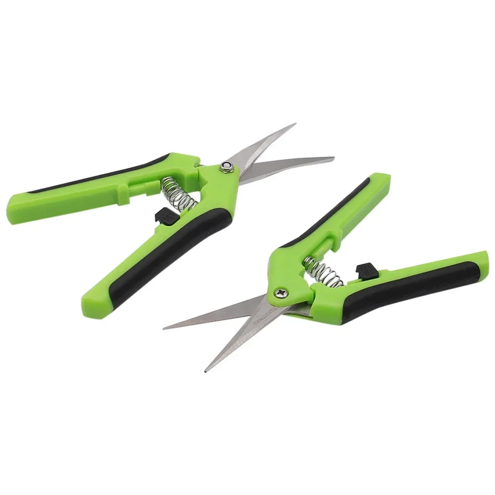 Tijeras para bonsái, herramientas de jardín, tijeras de Metal para jardinería, herramienta de poda, cortador manual, recogida de frutas, hierba, maceta para el hogar, 1 Uds.