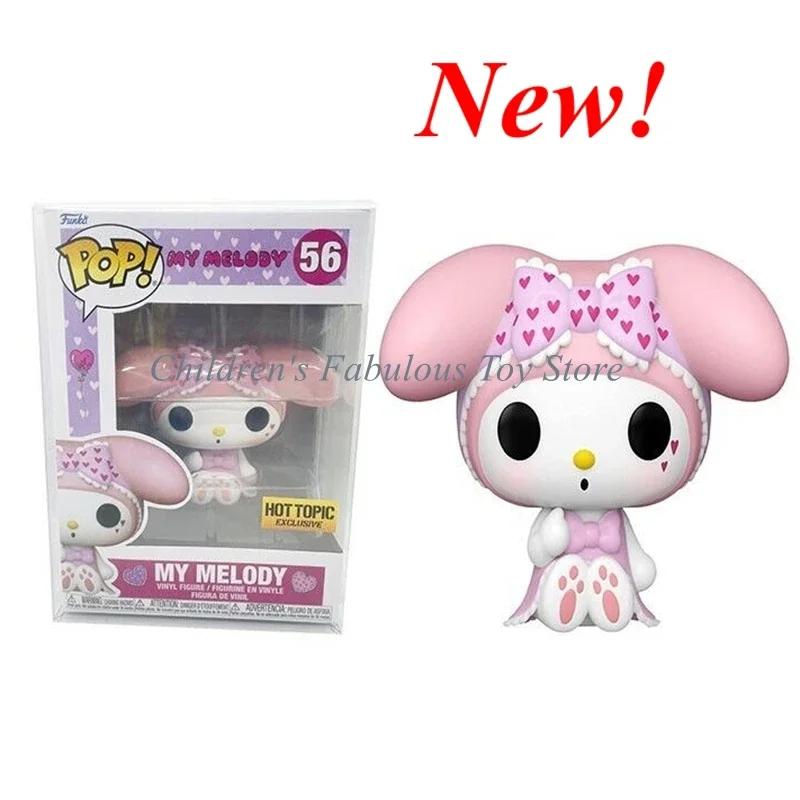 Nouvelle arrivée Funko Pop! Poupées en vinyle SAFKuromi My Melody, Collection de jouets, Décoration pour cadeaux, #64, #62, #56