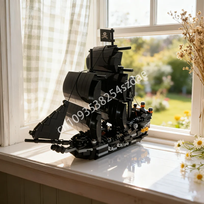 

508pcs MOC Black Pearl Disneieny Pirates The Model Building Blocks Construction DIY Toys Education Brick Christmas Gift Kids