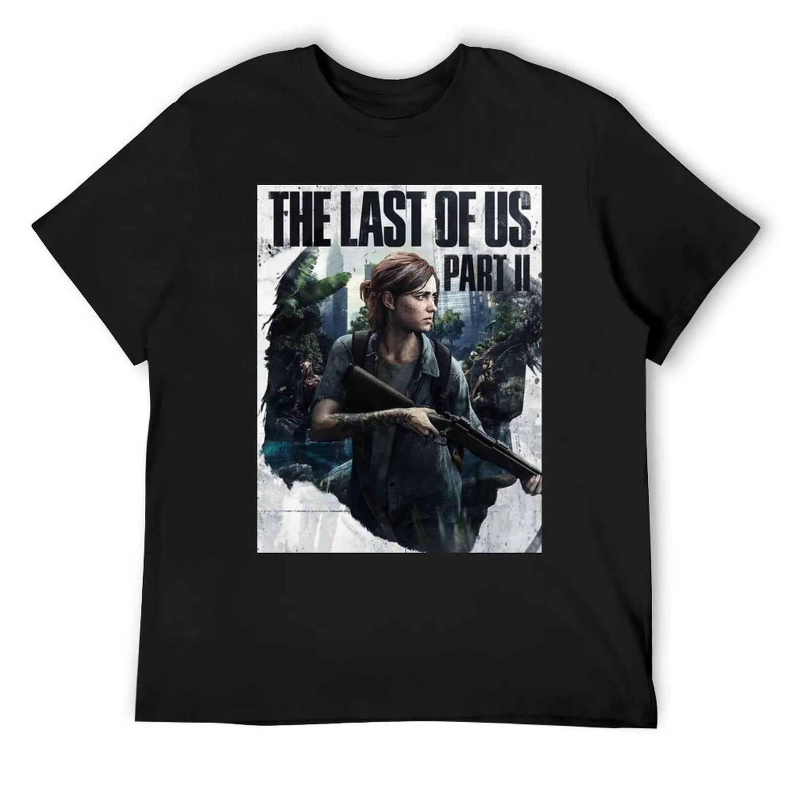 

The Last Of Us Part II Ellie poster T-Shirt customizeds designer shirts Men's t shirts