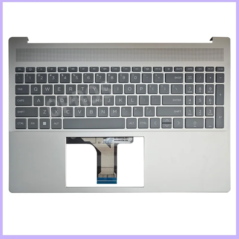 

NEW For HP Pavilion 16-AF 16-AG Laptop US/Spanish Keyboard Upper Case Palmrest Cover