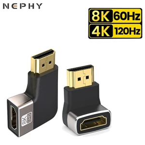 8K 60HZ 4K 120HZ Kabel Konektor HDMI 2.1 Adaptor Mini untuk Laptop TV Xiaomi PS4 Extender Siku Sudut Kanan 90 270 Derajat 48Gbps 12 penjualan terbaik bose soundlink flex - №