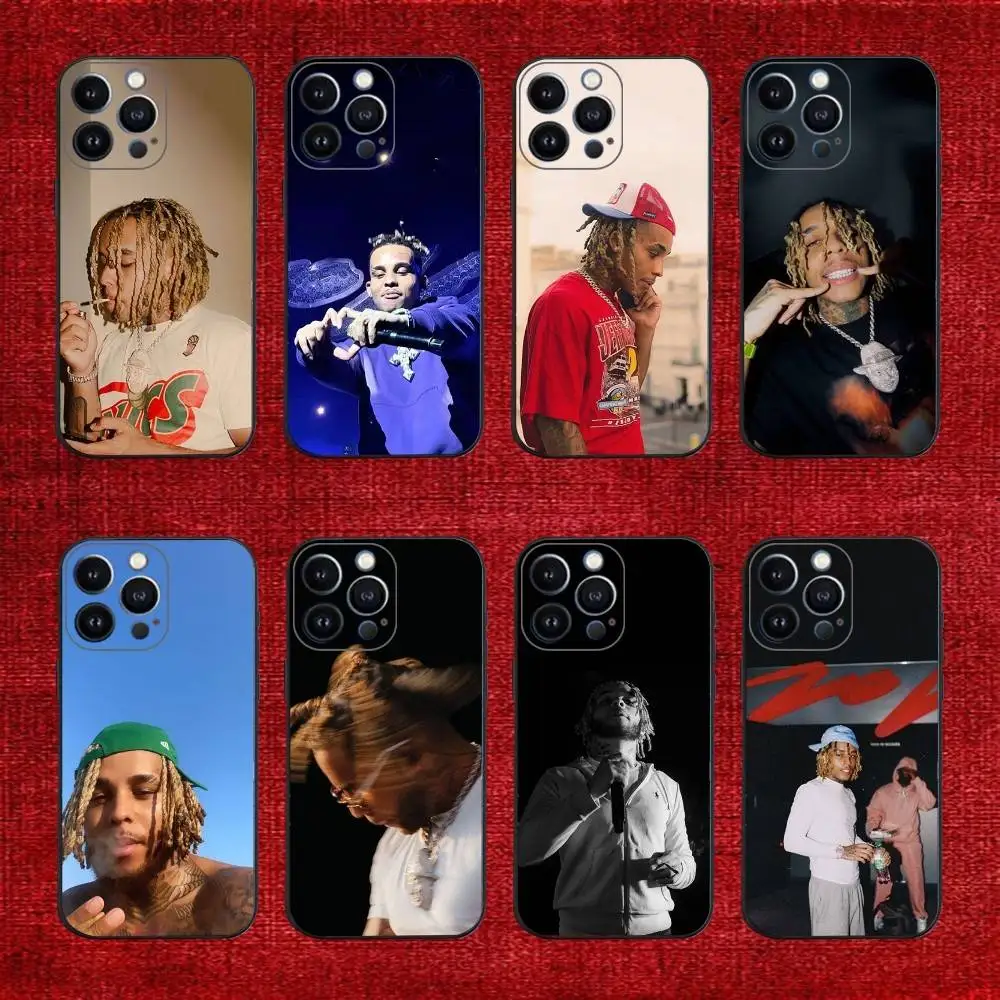 

Rapper Z-Zola Phone Case For iPhone 16e,16,15,14,13,12,11,Pro,X,XS,Max,XR,Plus,Mini Soft Black Cover