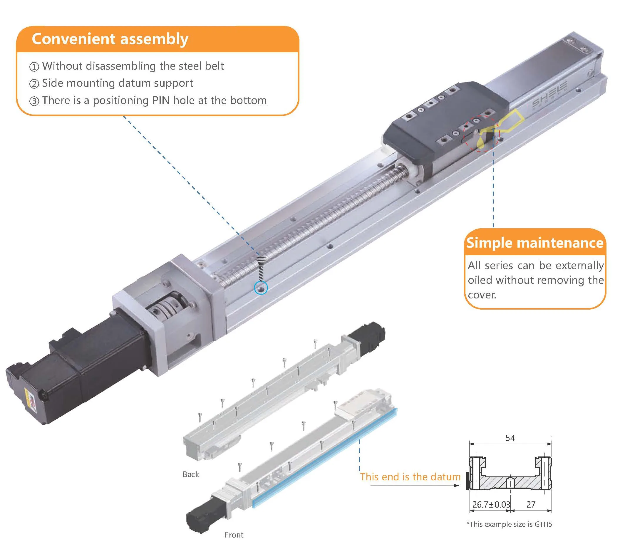 

H10B-C4 customizable power transmission components OEM support
