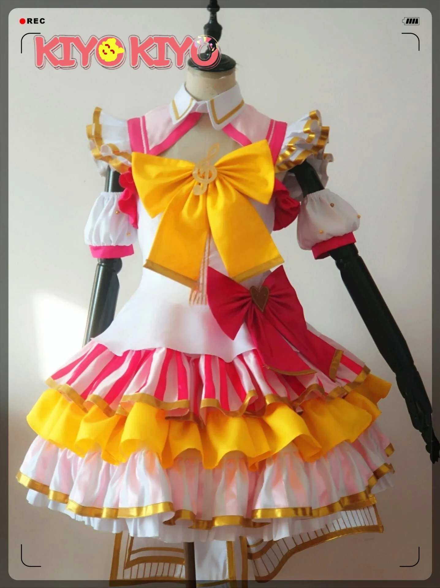 KIYO-KIYO Puripara Manaka Laala Cosplay Costume Anime dress female