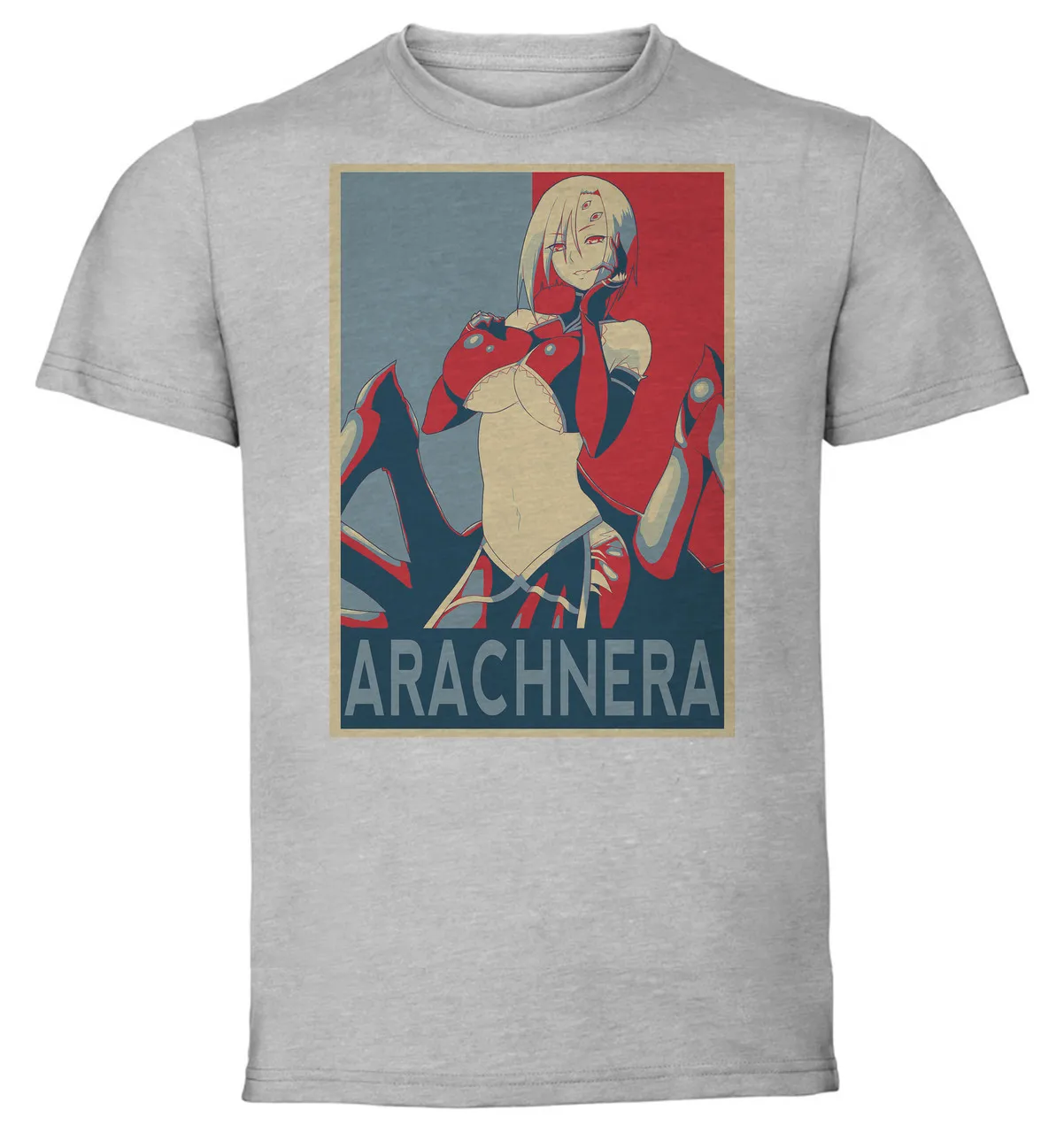 

T-Shirt Unisex - Grey - Propaganda - Monster Musume Arachnera