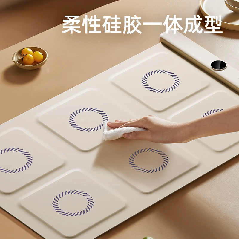 ใหม่จานอุ่น BOARD 220V ปรับอุณหภูมิพับโต๊ะรับประทานอาหารไฟฟ้าเครื่องทําความร้อนและฉนวนกันความร้อนจานร้อนแก้วอุ่น