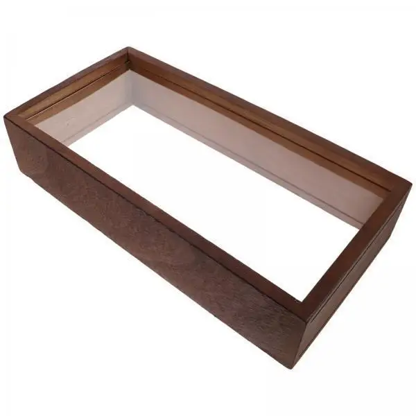 Deep Wooden Shadow Box Frame Decorative Wall Picture Frame for Tabletop Photos and Flower Displays