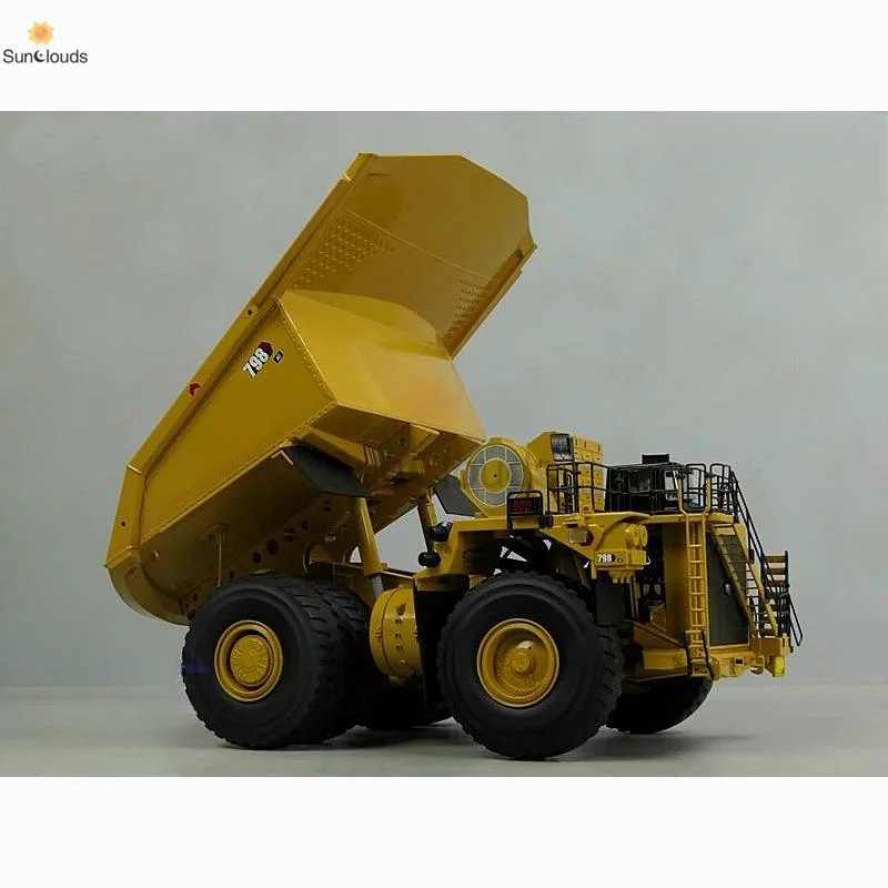 For CATERPILLAR Model CAT798AC Mining Dump Truck High Line Series Alloy 1:50 ScaleDie Cast Model Toy Car & Collection Gift & Dis