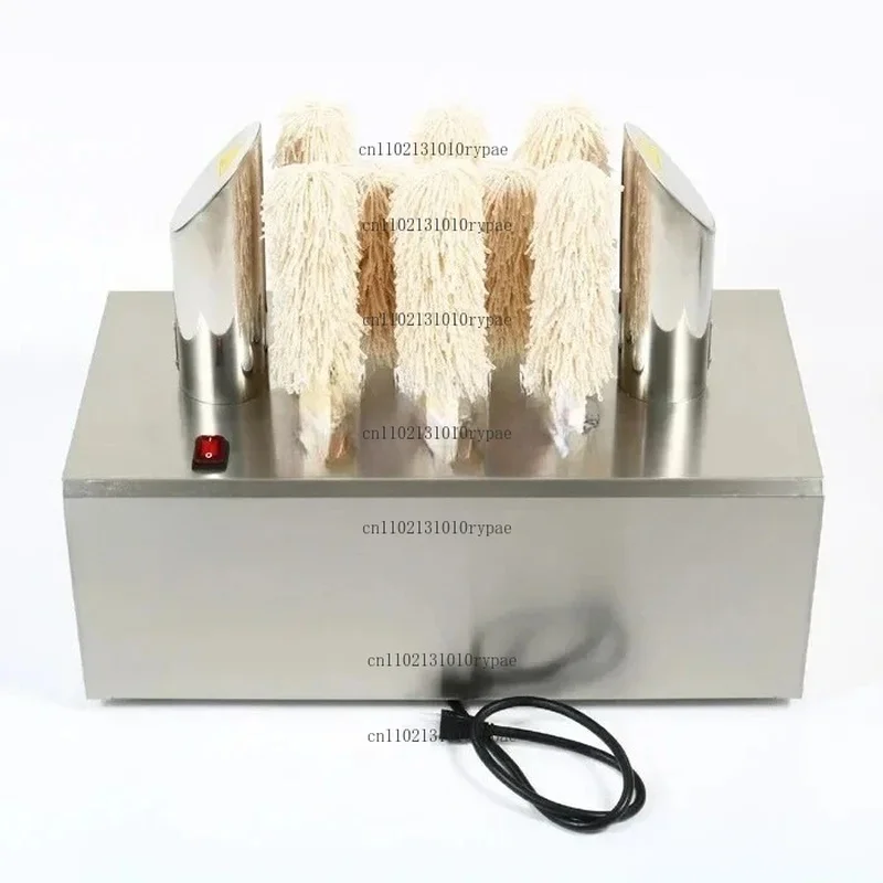 2026 New High Output Automatic Wine Cup Gloss Finishing Station Commercial Bar Glassware Gloss Treatment Hardware