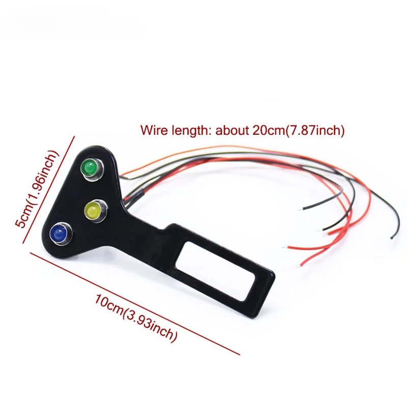 Motorcycle Modification Accessories Instrument Indicator LED Signal Light High Beam Neutral Steering Indicator, New