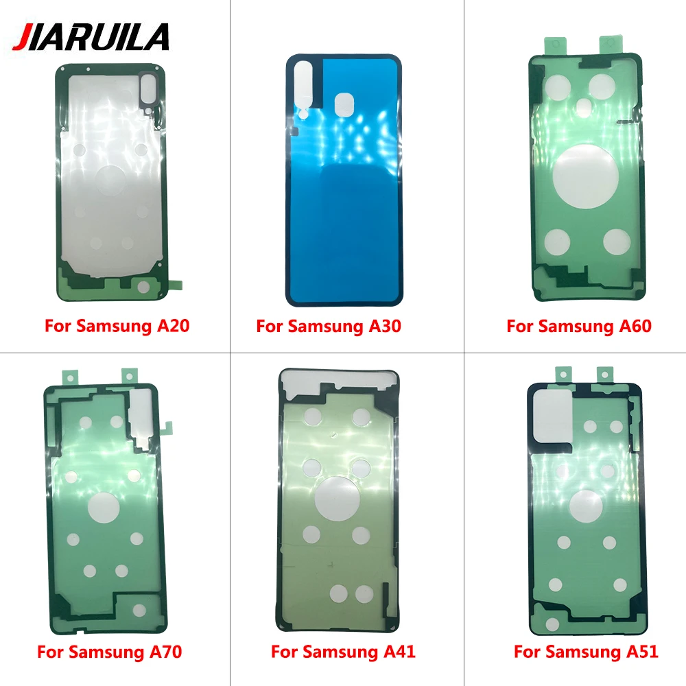 2Pcs Adhesive Sticker Back Housing Battery Cover Tape Waterproof For Samsung A20 A30 A50 A70 A20s A21s A30s A51 A71 A32 A52 A72