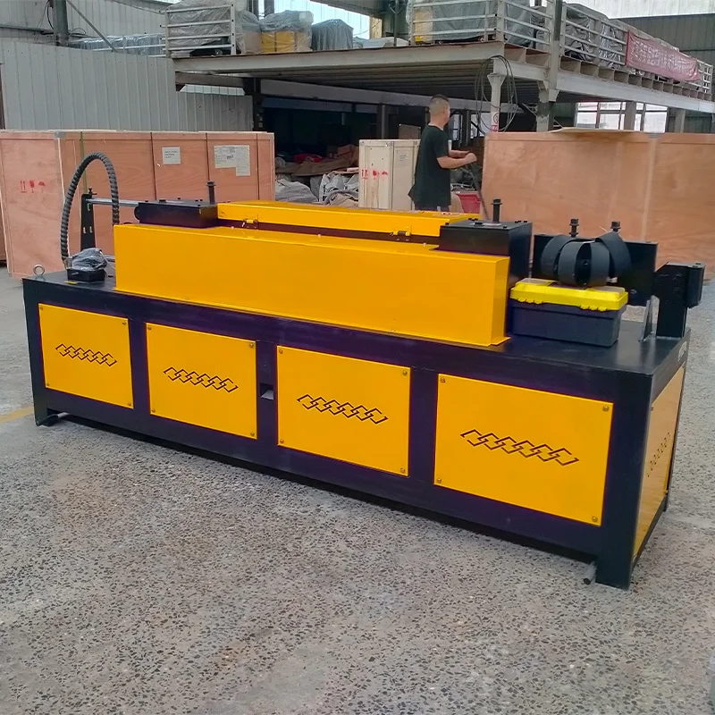 3-Phase Motor Wire Coil Straightening & Cutting Machine | 4-16mm Rebar Tool | Factory Price
