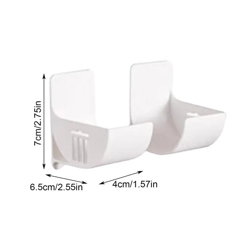 4pcs Wall Mounted Trash Bags Storage Rack Garbage Bag Holder Organizer Plastic Bag Film Container Dispenser for Kitchen Shelf