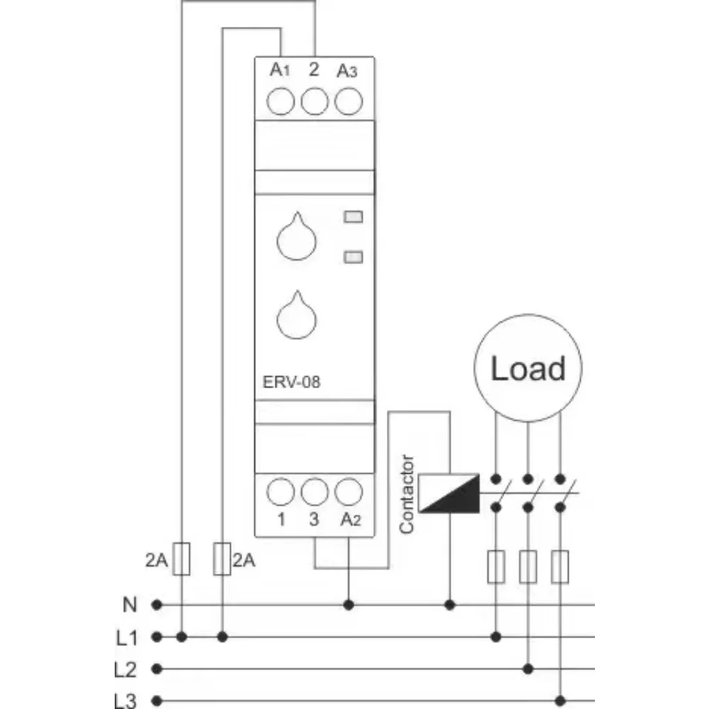 ERV08 Adjustable Electronic Delay Relay for For Dsp Time Range 0 1 Seconds to 100 Hours for Automation and Factory Use