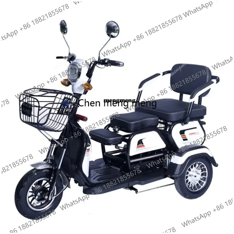 A178  Electric Tricycle 500w Differiential Motor 3 Wheel Trike for Adult Passenger and Cargo