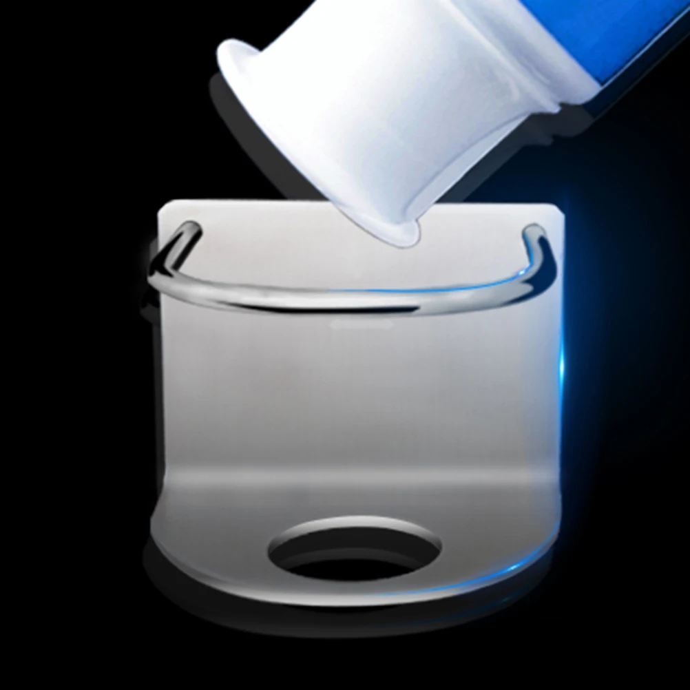 

2Pcs Stainless Steel Toothbrush Holder Wall Mounted Bathroom Rack Space Saving Toothbrush Organizer Toothpaste Rack