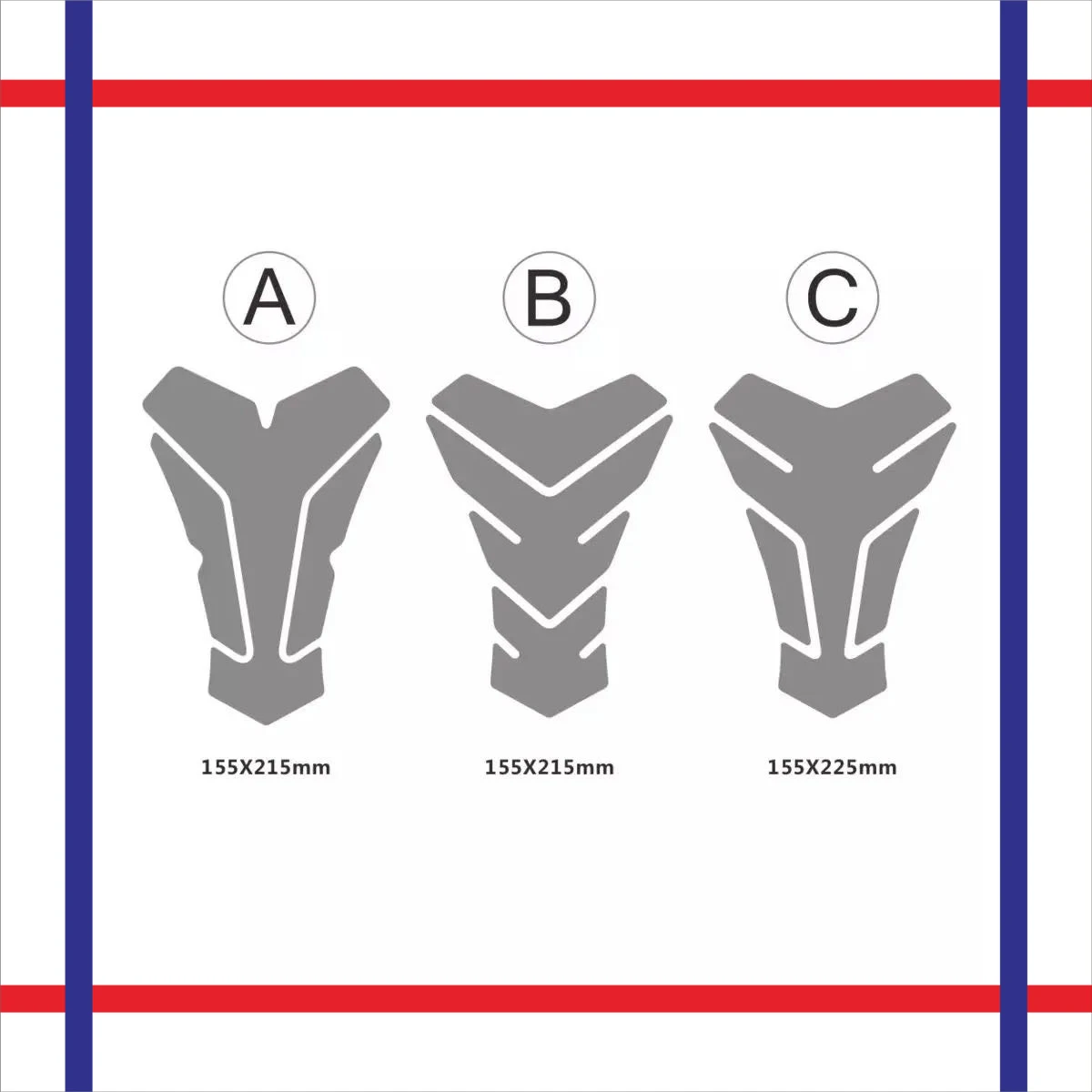 Рисунок 2 - 3D-наклейки на бак мотоцикла Kawasaki