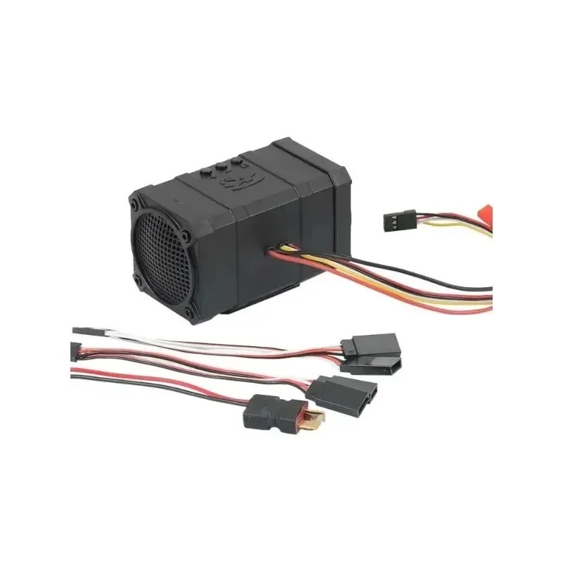 Simulador de sonido de dos canales para coche teledirigido, 10 altavoces de efecto de sonido, grupo de sonido del motor de enlace para 1/10 RC Crawler Axial SCX10 TRX4 D90