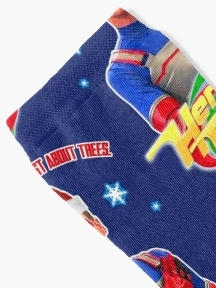 Kid Danger Holidays arent just about trees Holiday tribute Socks Novelties anime Women Socks Men's