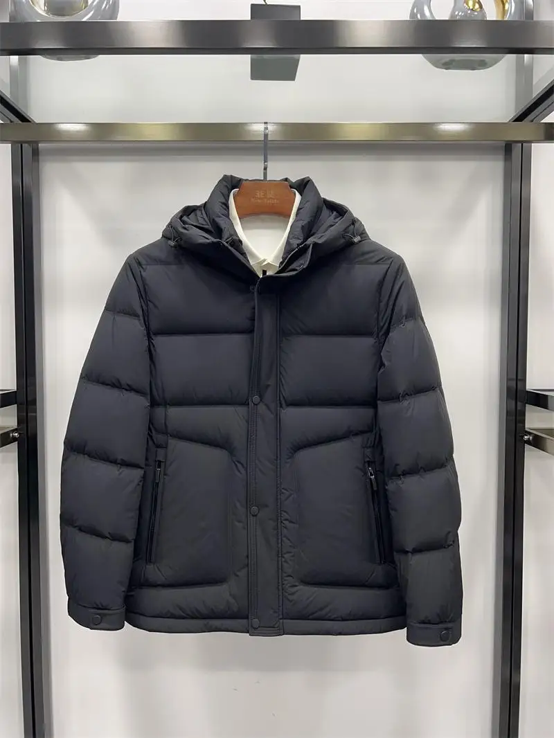 

Мужская утепленная зимняя куртка-пуховик Non-Saints с капюшоном, модная, теплая, повседневная, деловая, для джентльменов