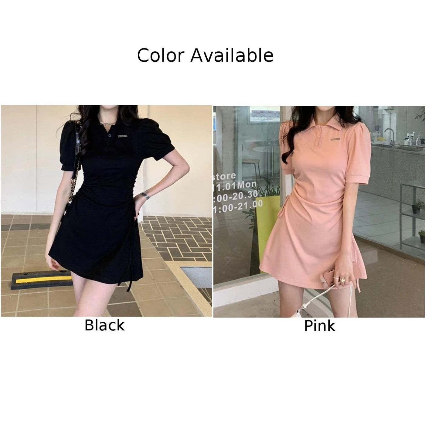 Mini Robe Sexy à Manches Courtes pour Femme, Vêtement Simple, Slim, Amincissant, Solide, Style Épicé, Rue, Décontracté, Été