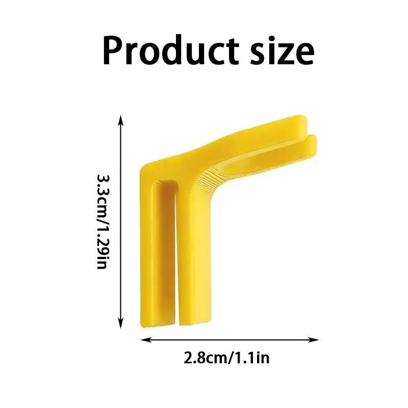 1/2/3Pcs U Shape Toothbrush Holder Clip Cup Side Mount Space Saving Electric Toothbrush Head Storage Rack Bathroom Organizer